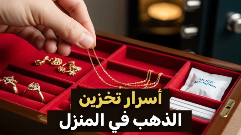أسرار تخزين الذهب في المنزل لسنوات: كيف تحمي مجوهراتك من الخدش والأكسدة؟