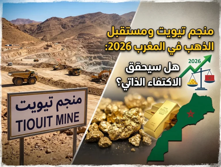 منجم تيويت ومستقبل الذهب في المغرب 2026: هل سيحقق الاكتفاء الذاتي؟