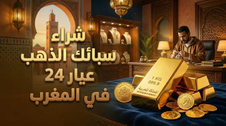 شراء سبائك الذهب في المغرب 2026 (القوانين، الأسعار، والبدائل)