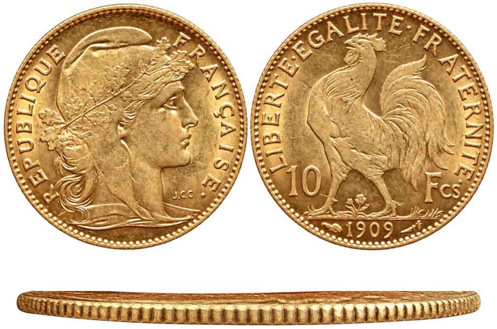 اللويز 10 الفروج - 10 Francs Or Marianne Coq